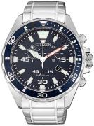 Citizen Herreur AT2431-87L Eco Drive 180 Blå/Stål Ø43.5 mm