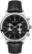 Gant Herreur G132006 Sort/Læder Ø42 mm