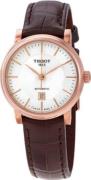 Tissot Dameur T122.207.36.031.00 Carson Sølvfarvet/Læder Ø30 mm