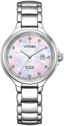 Citizen Dameur EW2680-84Y Eco Drive Hvid/Titanium Ø31 mm
