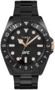Timex Herreur TW2V56800 Ufc Sort/Stål Ø42 mm