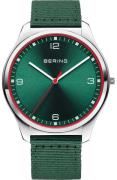 Bering Herreur 18342-508 Ultra Slim Grøn/Tekstil Ø42 mm