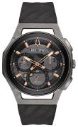 Bulova Herreur 98A162 Skeletskåret/Gummi Ø44 mm