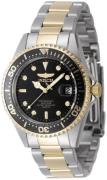 Invicta Herreur 8934OB Pro Diver Sort/Gul guldtonet stål Ø37.5 mm