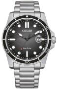 Citizen Herreur AW1816-89E Eco Drive Sort/Stål Ø41.5 mm
