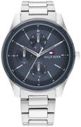 Tommy Hilfiger Herreur 1710532 Tyler Blå/Stål Ø43 mm