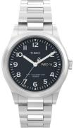 Timex Herreur TW2W14800 The Waterbury Sort/Stål Ø39 mm