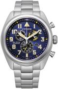 Citizen Herreur AT2480-81L Titanium Blå/Titanium Ø43 mm