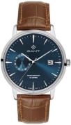 Gant Herreur G165020 East Hill Blå/Læder Ø43 mm