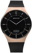Bering Herreur 51640-166 Radio Controlled Sort/Stål Ø40 mm