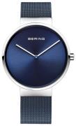 Bering Herreur 14539-307 Classic Blå/Stål Ø39 mm