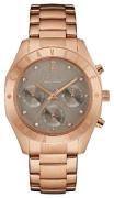 Bulova Dameur 44L190 Caravelle Grå/Rosaguldtonet stål Ø36 mm