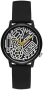Guess V0023M8 Sort/Gummi Ø38 mm