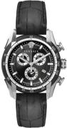 Versace Herreur VE2I00121 V Ray Sort/Læder Ø44 mm