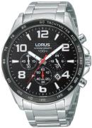 Lorus Herreur RT351CX9 Sports Sort/Stål Ø45 mm