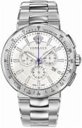 Versace Herreur VFG090013 Mystique Sport Hvid/Stål Ø46 mm
