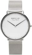 Bering Herreur 15738-004 Max Rene Hvid/Stål Ø38 mm