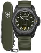 Victorinox Herreur 242021.1 I.N.O.X. Sort/Gummi Ø41 mm