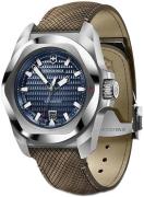 Victorinox Herreur 242018.1 I.N.O.X. Blå/Læder Ø41 mm