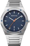 Bering Herreur 19742-707 Classic Blå/Stål Ø42 mm