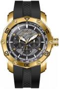 Invicta Herreur 45744 Pro Diver Grå/Gummi Ø50 mm