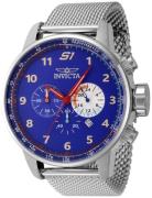 Invicta Herreur 44946 S1 Rally Blå/Stål Ø48 mm