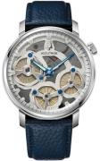 Bulova Herreur 26A209A Accutron Spaceview Evolution Grå/Læder Ø44