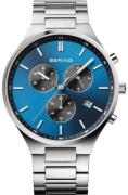 Bering Herreur 11743-707 Classic Blå/Titanium Ø40 mm