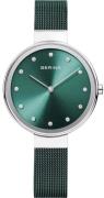 Bering Dameur 12034-808 Classic Grøn/Stål Ø34 mm