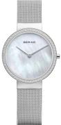 Bering Dameur 14531-004 Classic Hvid/Stål Ø31 mm