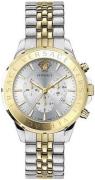 Versace Herreur VEV601623 Signature Sølvfarvet/Gul guldtonet stål