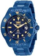 Invicta Herreur 33387 Pro Diver Blå/Stål Ø47 mm