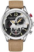 Stührling Original Herreur 4029.1 Aviator Cordura Sort/Tekstil Ø45