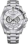 Citizen Herreur AN8200-50A Chrono Sølvfarvet/Stål Ø46.4 mm
