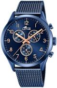Lotus Herreur 18638/1 Minimalist Blå/Stål Ø43 mm