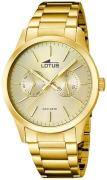 Lotus Herreur 15955/2 Minimalist Guld/Gul guldtonet stål Ø42 mm