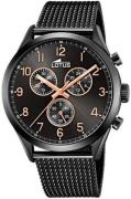 Lotus Herreur 18639/1 Minimalist Sort/Stål Ø43 mm