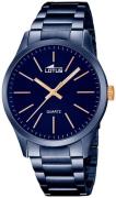 Lotus Herreur 18163/2 Classic Blå/Stål Ø42 mm