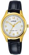 Lorus Dameur RRS16WX9 Classic Hvid/Læder Ø30 mm