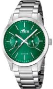 Lotus Herreur 15954/E Classic Grøn/Stål Ø42 mm