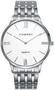 Viceroy Herreur 471301-03 Classic Hvid/Stål Ø40 mm
