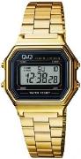 Q&Q M173J003Y Classic LCD/Gul guldtonet stål Ø33 mm