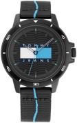 Tommy Hilfiger Herreur 1791999 Classic Sort/Tekstil Ø42 mm