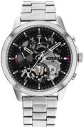 Tommy Hilfiger Herreur 1680669 Classic Sort/Stål Ø44 mm