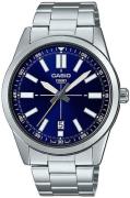 Casio Herreur MTP-VD02D-2EUDF Classic Blå/Stål Ø41 mm