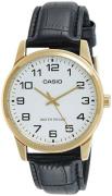 Casio Herreur MTP-V001GL-7BUDF Enticer Hvid/Læder Ø42 mm