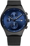 Bering Herreur 18842-227 Classic Blå/Stål Ø42 mm
