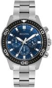 Bulova Herreur 98A247 Classic Blå/Stål Ø42 mm