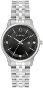 Bulova Dameur 96P226 Classic Sort/Stål Ø32 mm