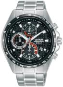 Lorus Herreur RM357HX9 Sport Sort/Stål Ø44 mm